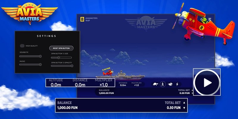 A look at avia masters flugzeugspiel demo