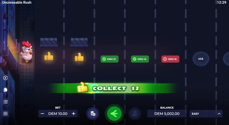 Guide to uncrossable rush