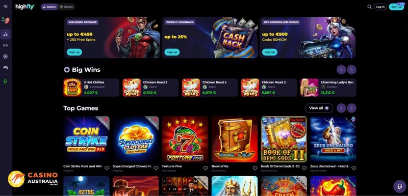 Highflybet in Spain